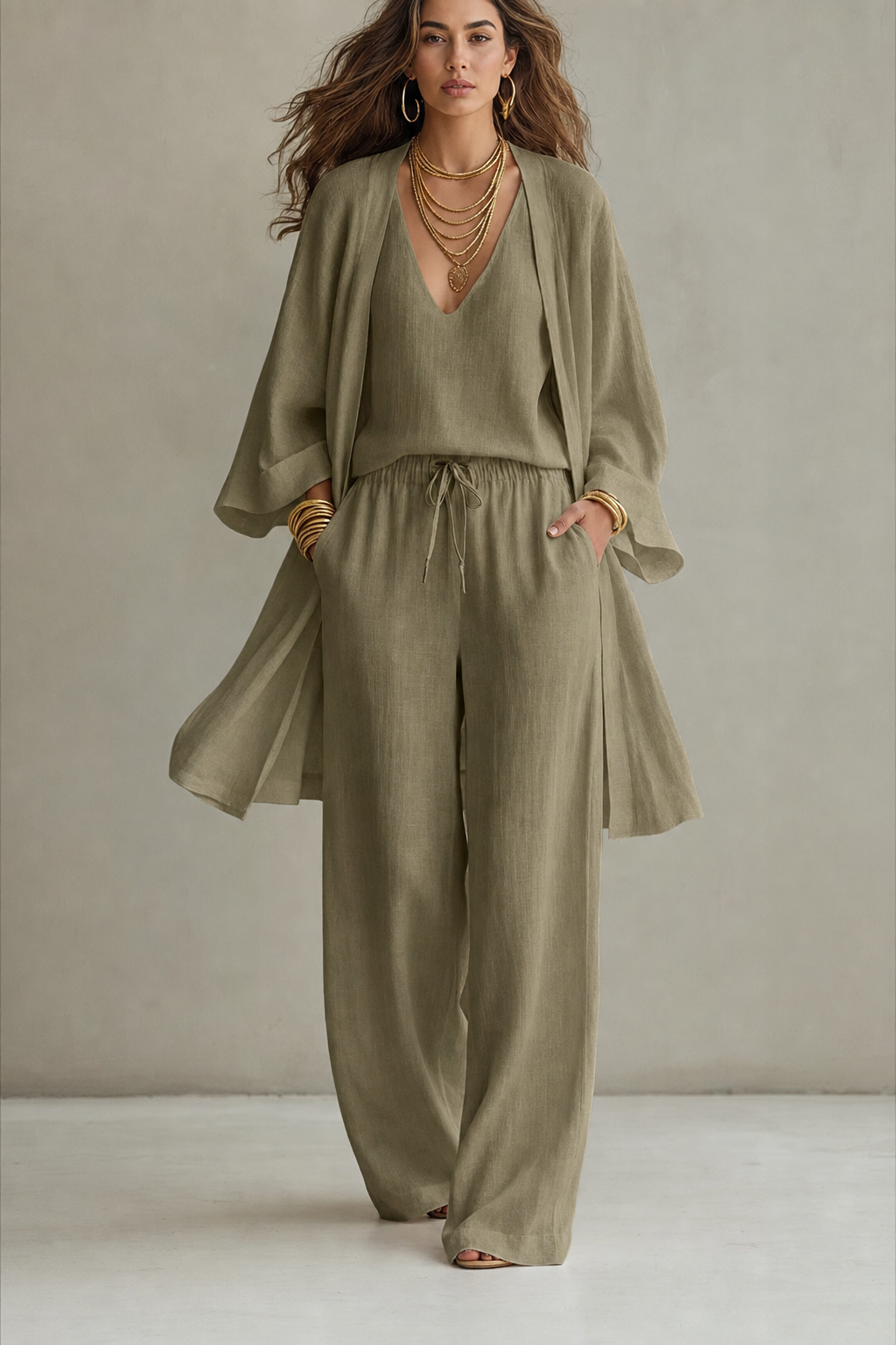 COLOR:Khaki