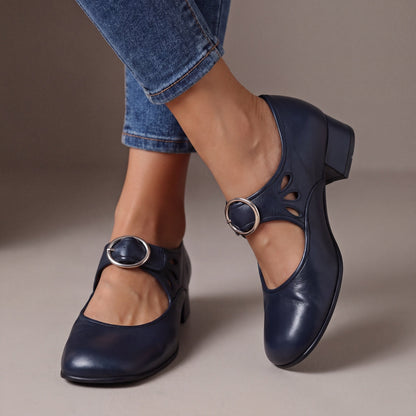 Josephine zapatos Mary Jane de piel - lateral